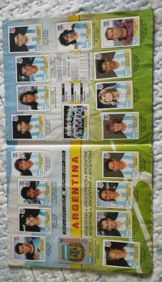 Álbum Panini USA '94 Mundial Fútbol COMPLETO (n°1)