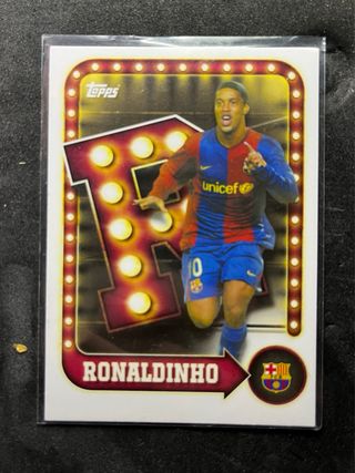 Lote 3 Cartas Ronaldinho Topps Daka