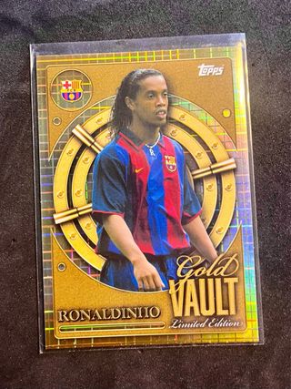 Lote 3 Cartas Ronaldinho Topps Daka