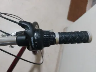 Bicicleta Plegable Roja con bolsa de transporte