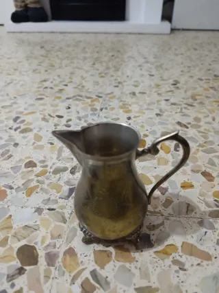 Tetera de metal vintage