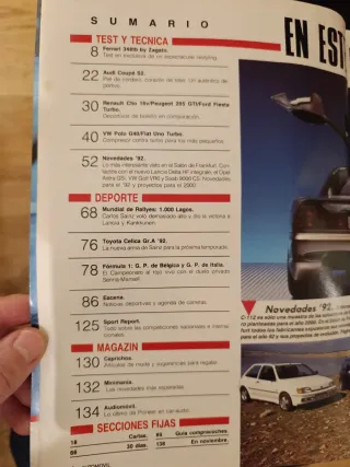 REVISTA AUTOMÓVIL 165 OCTUBRE 1991