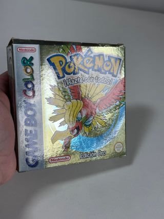 Pokemon Edición Oro Game Boy Color