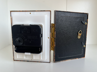 Reloj Vintage de mesa Marco Fotos Doble