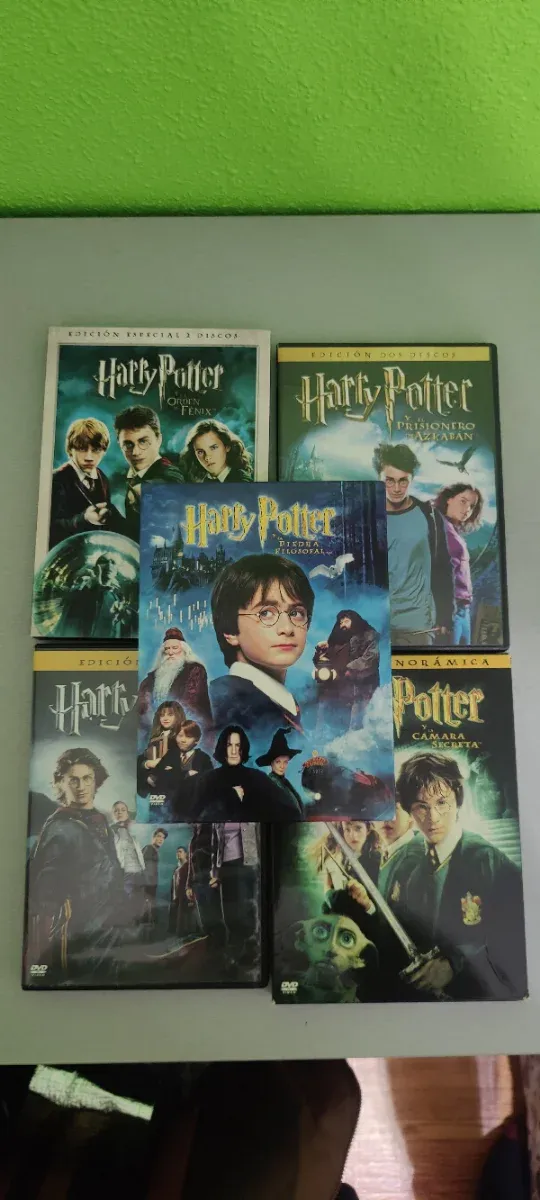 Pack 6 Películas Harry Potter DVD