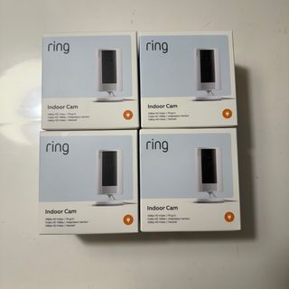 4 Cámaras Ring Indoor Cam (2da Gen)