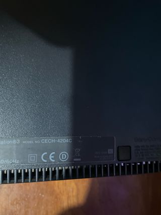 Consola PS3 Super Slim 80GB Negra