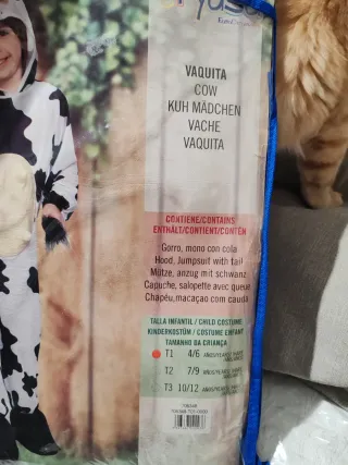 Disfraz de Vaca Infantil