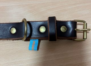 Collare in cuoio per cani taglia 25kg+