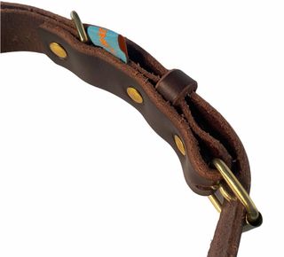 Collare in cuoio per cani taglia 25kg+