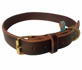 Collare in cuoio per cani taglia 25kg+