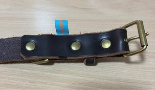 Collare in cuoio per cani taglia 25kg+