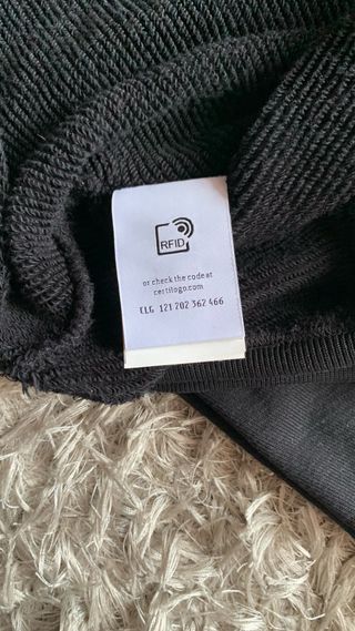 Felpa Off-White con cappuccio nera Moon Arrow