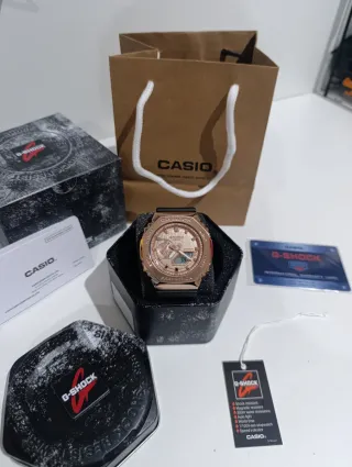 Reloj G-Shock Oro Rosa