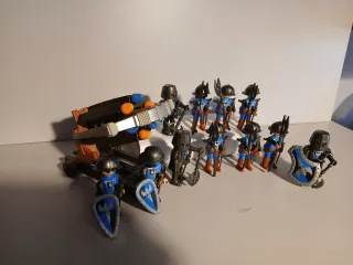 Playmobil Ejército Caballeros Hacha Azul