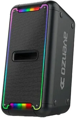 Altavoz Karaoke Avenzo Negro Multicolor