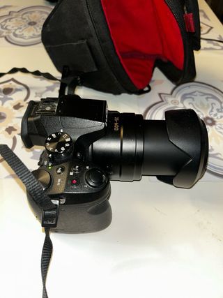 Panasonic Lumix FZ300 Cámara Digital Negra