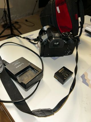 Panasonic Lumix FZ300 Cámara Digital Negra