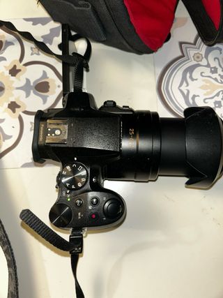 Panasonic Lumix FZ300 Cámara Digital Negra