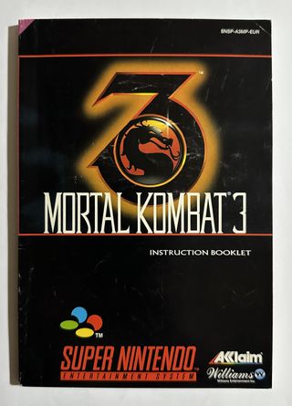 Mortal Kombat 3 Snes Pal ESP