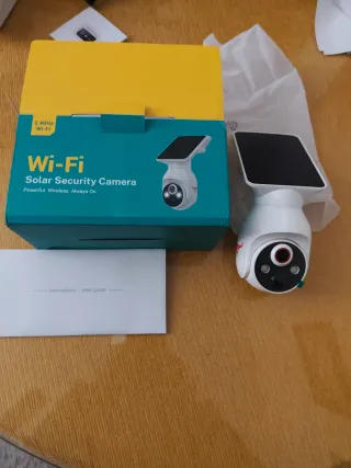 Cámara Seguridad Solar Wi-Fi 2.4GHz