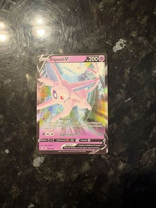 Carta Pokémon Espeon V 200 PS