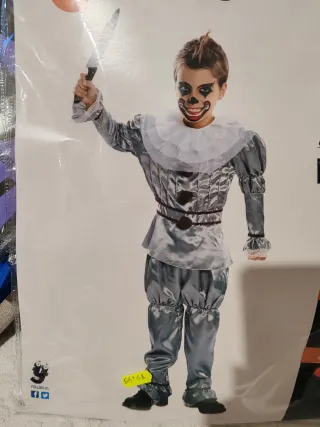 Disfraz payaso terror niño