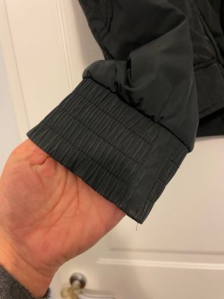 Giacca bomber nera vintage