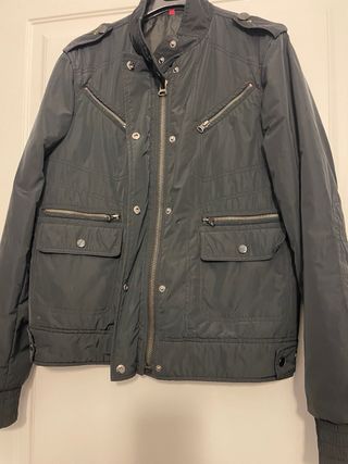 Giacca bomber nera vintage