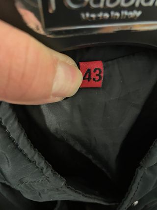 Giacca bomber nera vintage