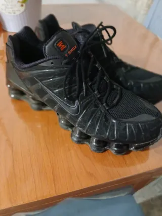 Nike Shox Calzado Negro