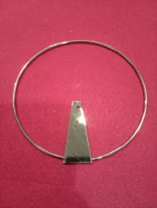 Aureola filo ottone cm 13