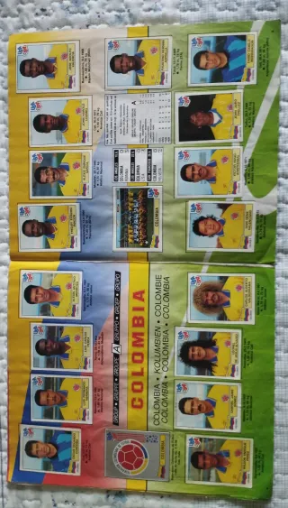 Álbum Panini USA 94 Mundial Fútbol Album COMPLETO