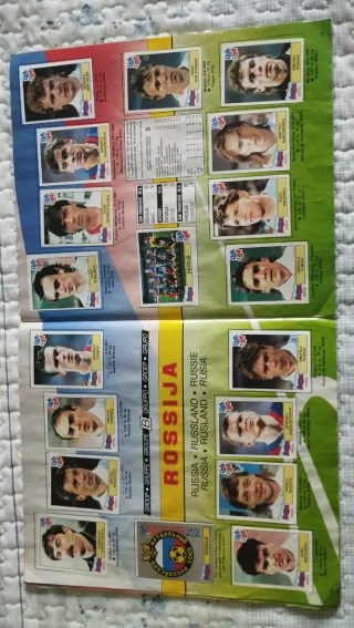 Álbum Panini USA 94 Mundial Fútbol Album COMPLETO