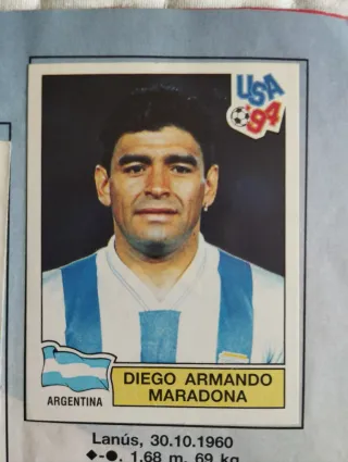 Álbum Panini USA 94 Mundial Fútbol Album COMPLETO