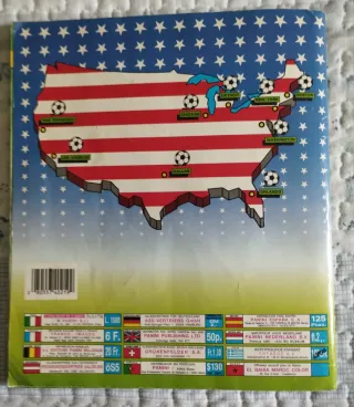 Álbum Panini USA 94 Mundial Fútbol Album COMPLETO