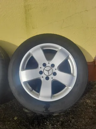Llantas Mercedes 16 originales + separadores