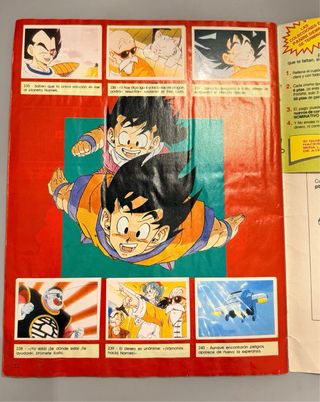Álbum Cromos Dragon Ball Z