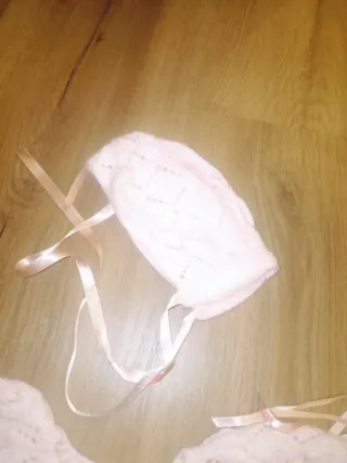 Conjunto  bebé rosa.  3-6 meses.