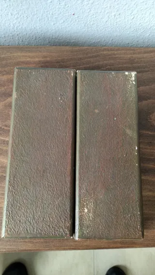 Antiguo tríptico religioso