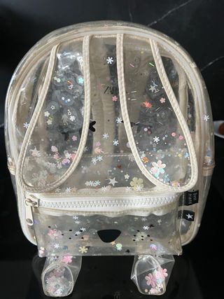 Mochila transparente Zara niña