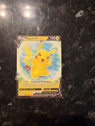 Carta Pokémon Pikachu V SWSH198
