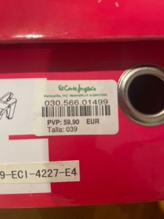 Sandalias La Strada Tacon Estampado Floral