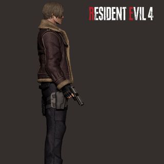 Figura Resina 16K ► Leon Resident Evil 4