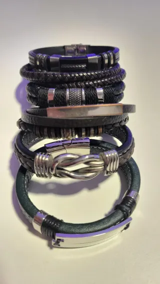 Lote de 6 Pulseras sin apenas uso.