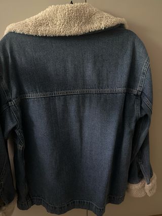 Chaqueta Jean H&M con Borrego