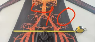 Disfraz Cuerpo Humano Nervios Talla Única