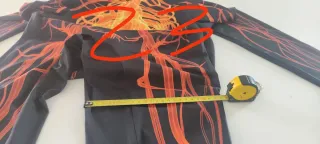 Disfraz Cuerpo Humano Nervios Talla Única