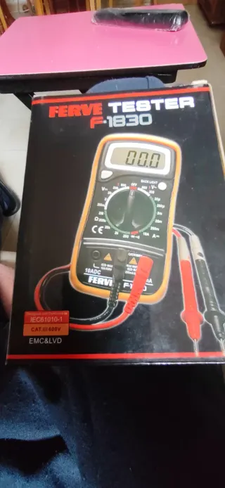 Multímetro Ferre Tester F-1830