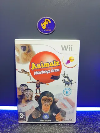 Animalz Monkeyz Area Wii Ubisoft